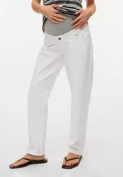 Джинсы прямого кроя UMSTANDS MIT REGULAR FIT NORMAL GESCHNITTEN MAMALICIOUS, белый