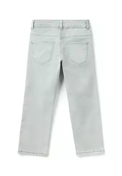 Джинсы прямого кроя United Colors of Benetton, серый