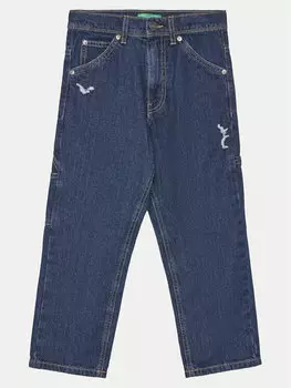 Джинсы прямого кроя United Colors Of Benetton, синий