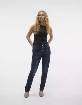 Джинсы прямого кроя Vero Moda из средне-синего денима