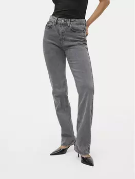 Джинсы прямого кроя Vero Moda, серый