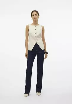 Джинсы прямого кроя Vero Moda, темно-синий деним