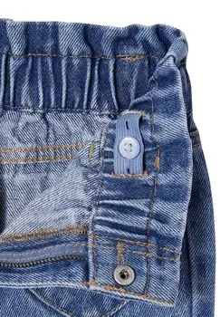 Джинсы прямого кроя Vertbaudet, синий