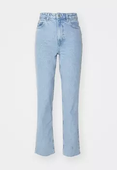 Джинсы прямого кроя VMCALIA Vero Moda, светло-голубой деним