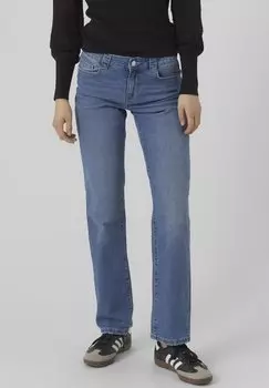 Джинсы прямого кроя VMLANEY Vero Moda, синий деним