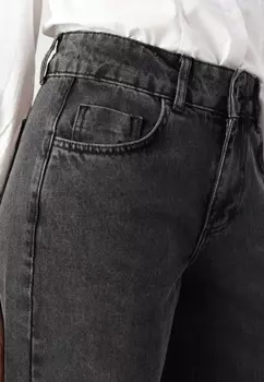 Джинсы прямого кроя VMRANCY WIDE JEANS Vero Moda, серый деним