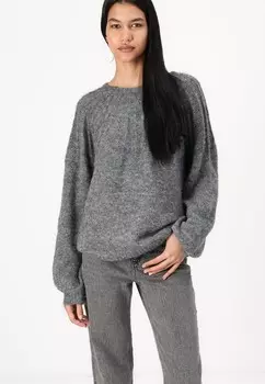 Джинсы прямого кроя VMTESSA WIDE RIVET Vero Moda, серый