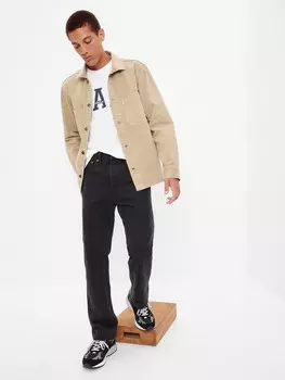 Джинсы прямого кроя в стиле 90-х, оригинал. Gap, черный