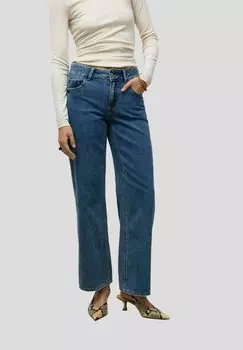 Джинсы прямого кроя WEIT GESCHNITTEN Vero Moda, цвет Medium Blue Denim