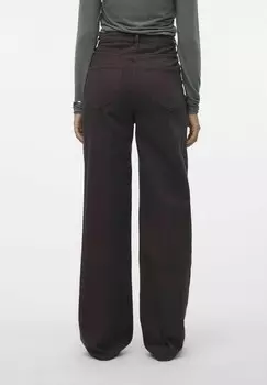Джинсы прямого кроя WEIT GESCHNITTEN VMTESSA HOHE TAILLE Vero Moda, коричневый