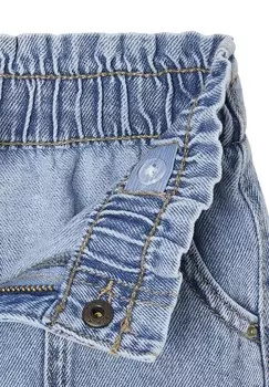 Джинсы прямого кроя WEITE IM WORKER-STYLE Vertbaudet, светло-голубой