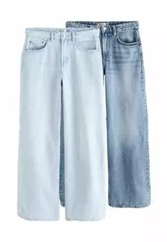 Джинсы прямого кроя WIDE 2 PACK Next, синий