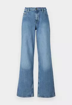 Джинсы прямого кроя WIDE LEG Guess Jeans, светло-голубой деним