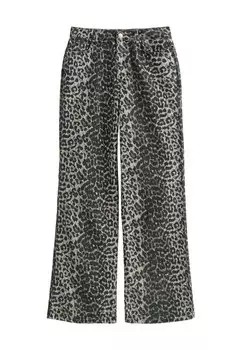 Джинсы прямого кроя WIDE New Look, коричневый