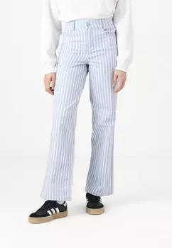 Джинсы прямого кроя YASLEONORA YAS, синий деним