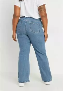 Джинсы прямого кроя Yours Clothing, светло-голубой