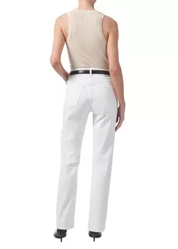 Джинсы прямого кроя Zurie мягкого белого цвета Citizens Of Humanity