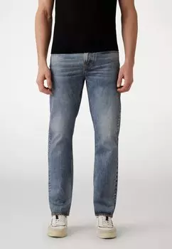 Джинсы прямого покроя ANGELS Guess, синий