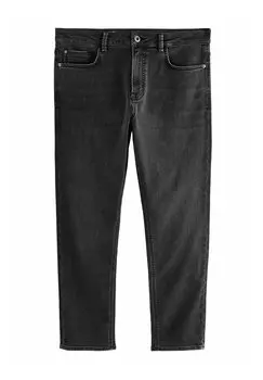 Джинсы прямого покроя COMFORT STRETCH Next, черный