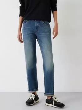Джинсы прямого покроя для бойфренда HUSH, цвет Vintage Wash Blue