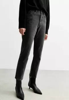 Джинсы прямого покроя HANNAH New Look, черный