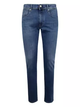 Джинсы прямого покроя Incotex, синий