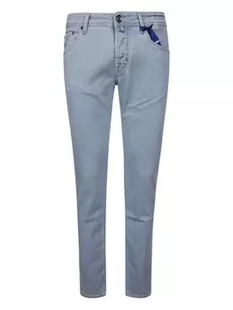 Джинсы прямого покроя Jacob Cohn, синий