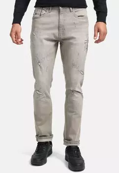 Джинсы прямого покроя MALINOS INDICODE JEANS, светло-серый