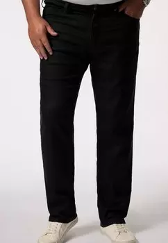 Джинсы прямого покроя Men Plus, черный