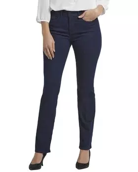 Джинсы прямого покроя NYDJ Marilyn Rinse, синий