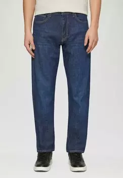 Джинсы прямого покроя PETE QS, темно-синий