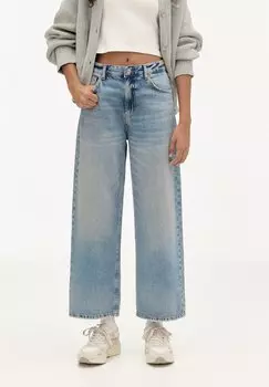 Джинсы прямого покроя PULL&BEAR, деним