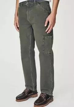 Джинсы прямого покроя REGULAR FIT Next, зеленый