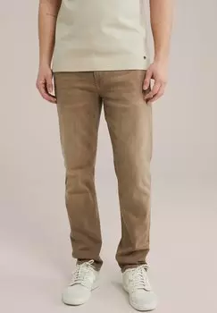 Джинсы прямого покроя RIDGE WE Fashion, коричневый