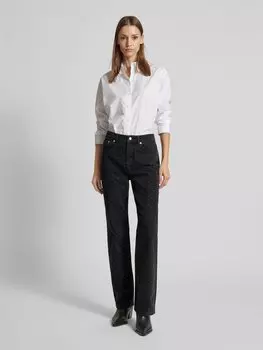 Джинсы прямого покроя с 5 карманами, модель «Симона» Neo Noir, черный