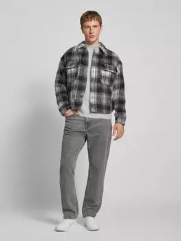 Джинсы прямого покроя с 5 карманами, модель «AMARU» 2Y Studios, темно-серый