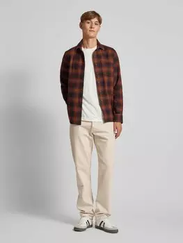 Джинсы прямого покроя с 5 карманами, модель «CHRIS» Jack & Jones, бежевый