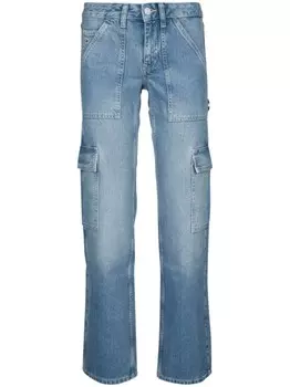 Джинсы прямого покроя с низкой посадкой Tommy Jeans, синий