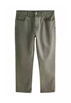 Джинсы прямого покроя VINTAGE STRETCH AUTHENTIC REGULAR FIT Next, зеленый