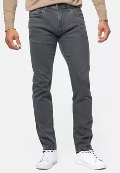 Джинсы прямые INDICODE JEANS, дк серый