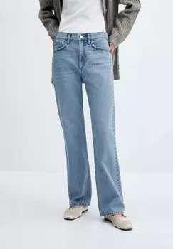 Джинсы прямые MATILDA Mango, цвет medium blue