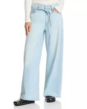 Джинсы прямые с высокой посадкой XL в цвете Luxury Trip Levi's, синий