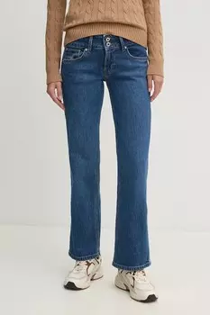 Джинсы прямые STRAIGHT JEANS LW VENUS Pepe Jeans, синий