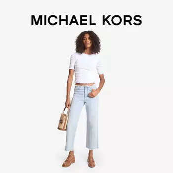Джинсы прямые женские Michael Kors, синий