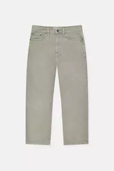 Джинсы Pull & Bear Relaxed Fit, хаки