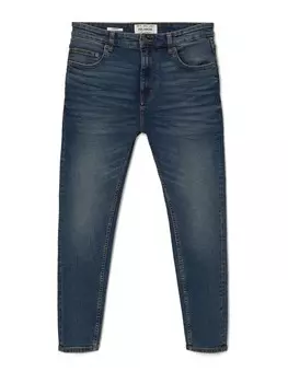 Джинсы Pull&Bear Slim fit Jeans, темно-синий
