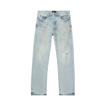 Джинсы PURPLE BRAND Mechanic Dirty 'Light Indigo', синий
