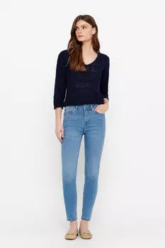 Джинсы пуш-ап Cortefiel, темно-синий