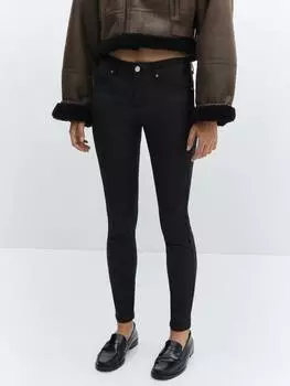 Джинсы пуш-ап Mango, черный