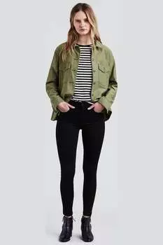 Джинсы Q с завышенной талией 720 Levi'S, черный